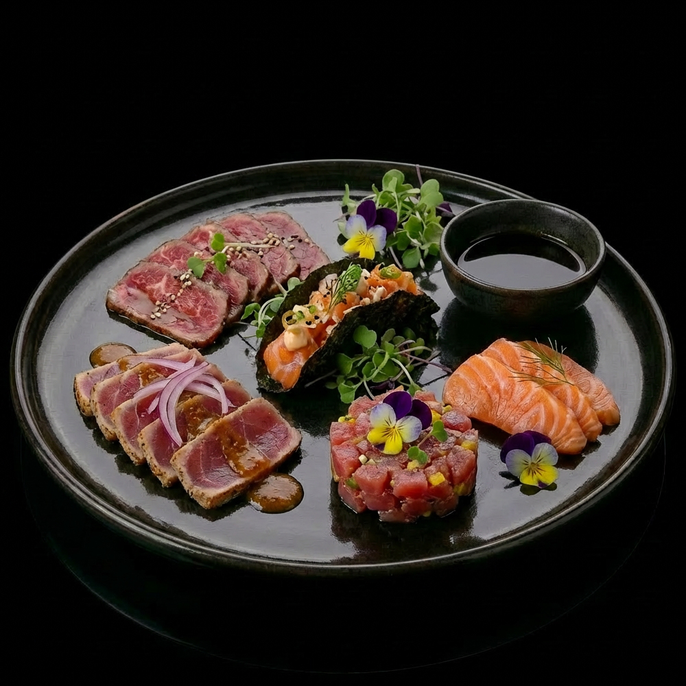 Tataki, Tartares y Sashimi